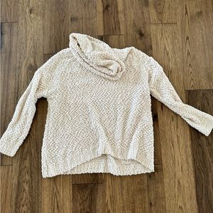 Cream cowl neck sweater. Altar’d State size medium